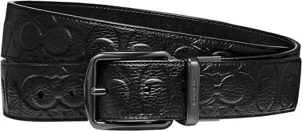 New York Men's 38mm Leather Belt