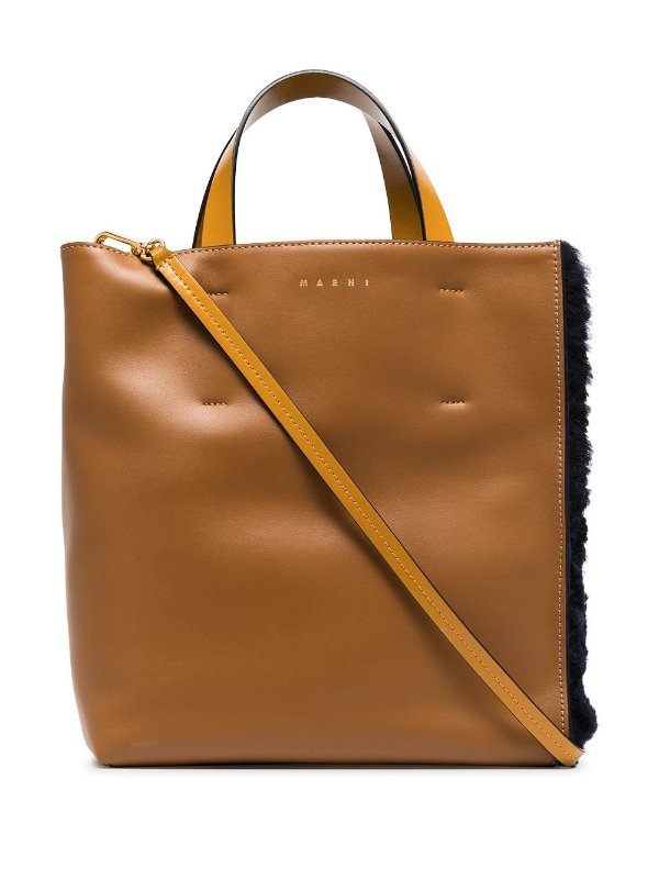 Museo panelled tote bag