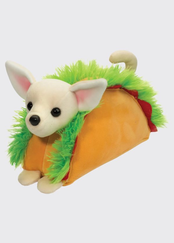 Taco Chihuahua Macaroon Plush Toy