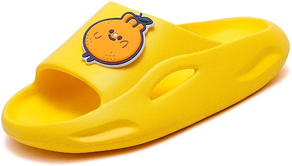Kids Shower Slides Boys Girls Sandals Beach Pool Non-Slip Slippers Summer Water Shoes（Toddler/Little Kid/Big Kids