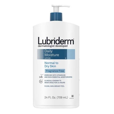 Lubriderm Daily Moisture Lotion Fragrance-Free 24.0fl oz