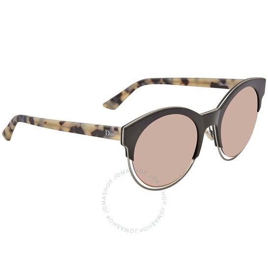 Sideral Gray Rose Gold Cat Eye Ladies SunglassesSIDERAL1 XV5/0J 53