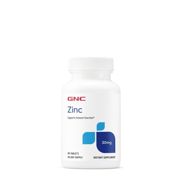 Zinc Tablets 30mg - 90 Tablets
