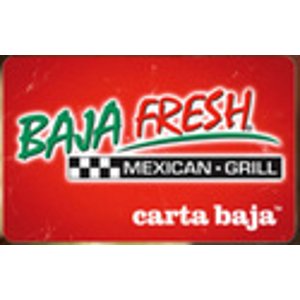 $25 Baja Fresh礼卡