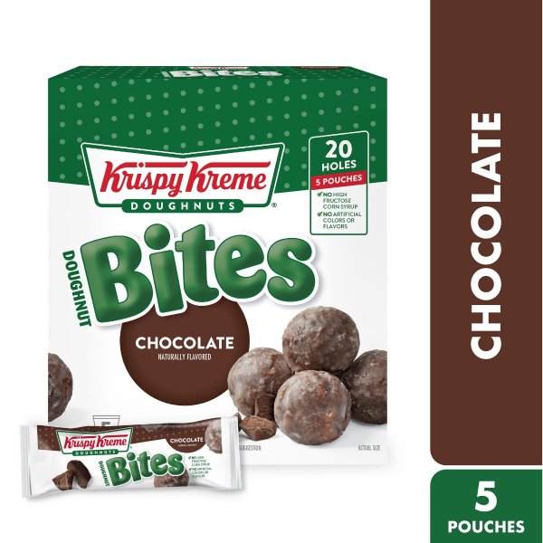Krispy Kreme Kk Bites Chocolate 4ct 5pk