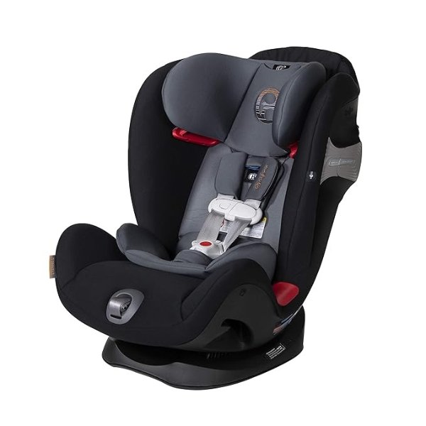 Eternis S™ All-in-One Convertible Car Seat-Pepper Black