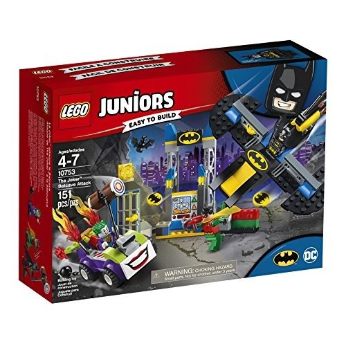 Juniors/4+ DC The Joker Batcave Attack 10753 Building Kit (151 Piece)