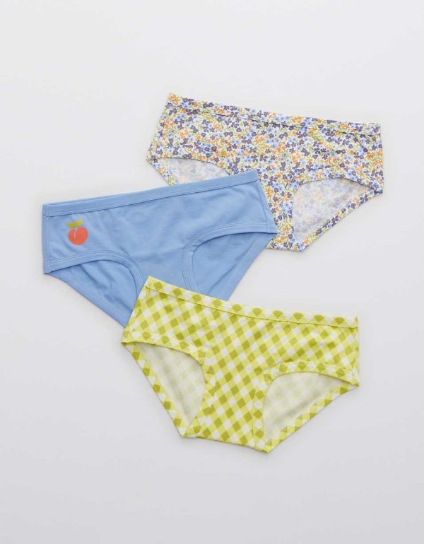 Cotton Boybrief Underwear 3-PackCotton Boybrief Underwear 3-Pack