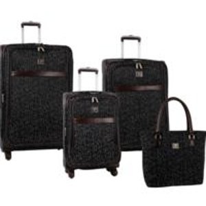 Diane von Furstenberg Bark 4 Piece Spinner Luggage Set