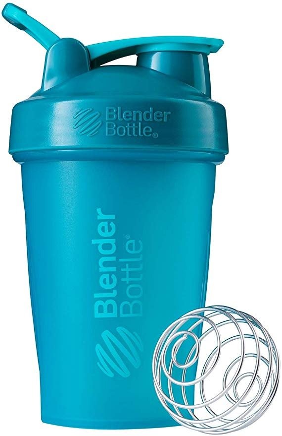 BlenderBottle Classic Loop Top Shaker Bottle, 20-Ounce, Teal/Teal