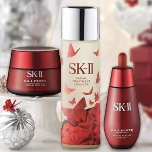 with Purchase of $100  @ SK-II