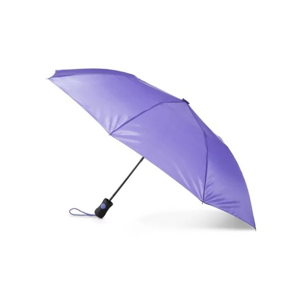 自动开合折叠雨伞 紫色