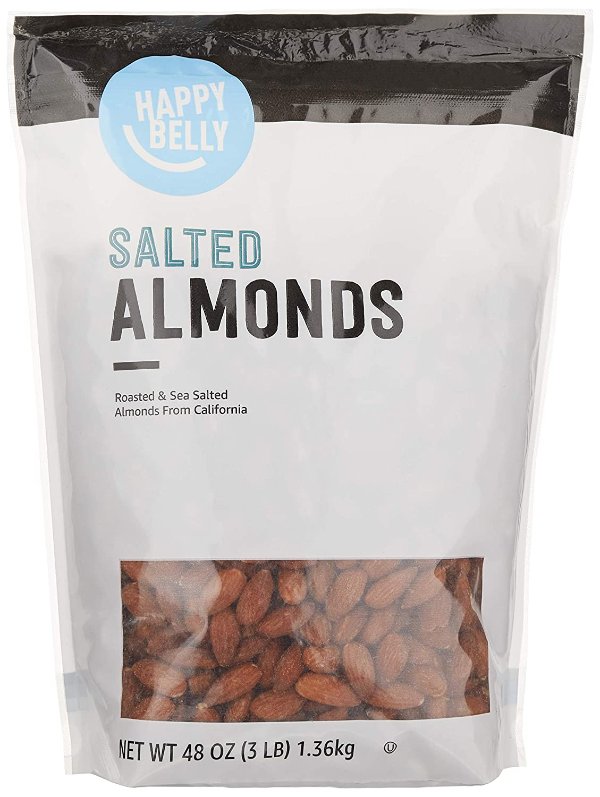 Roasted & Salted California Almonds, 48 Ounce