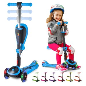 限今天：SKIDEE 可折叠儿童滑板车促销