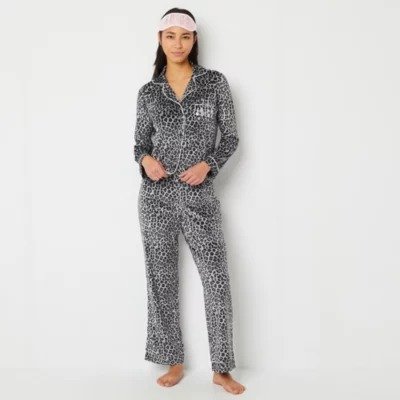 JCPenney Juicy By Juicy Couture Womens Long Sleeve 4-pc. Pant Pajama Set  79.00