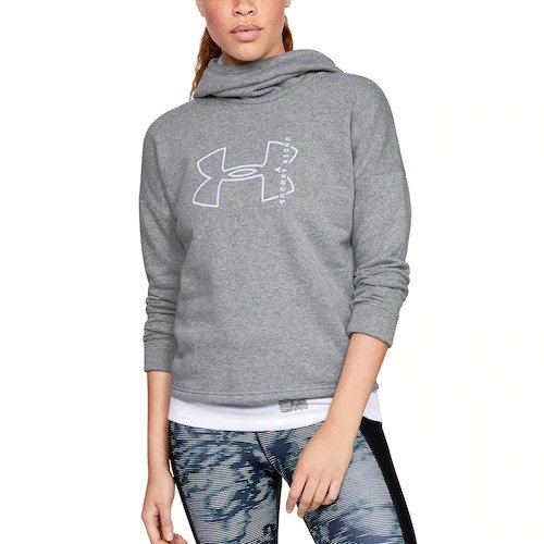 Women'sRival Graphic Funnel-Neck Hoodie