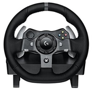 Logitech G920 UK Plug Driving Force Racing Wheel for Xbox One and PC
