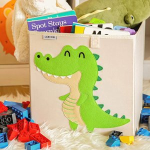 Labcosi Foldable Storage Cube Container for Kids