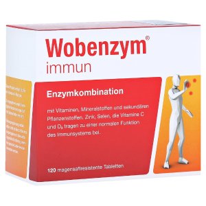 Wobenzym对抗强压、营养不均、过度运动增强免疫营养片 120片