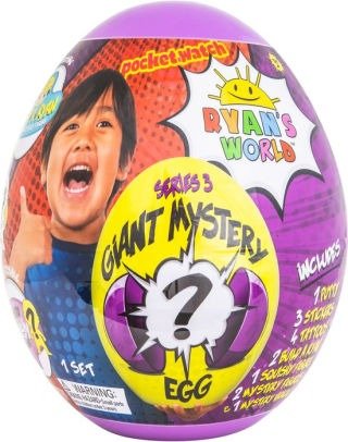 Ryans World Giant Mystery Egg Series 3