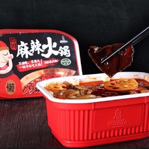 BASHULANREN Instant Spicy Hot Pot 1-2 Person Serving 374g