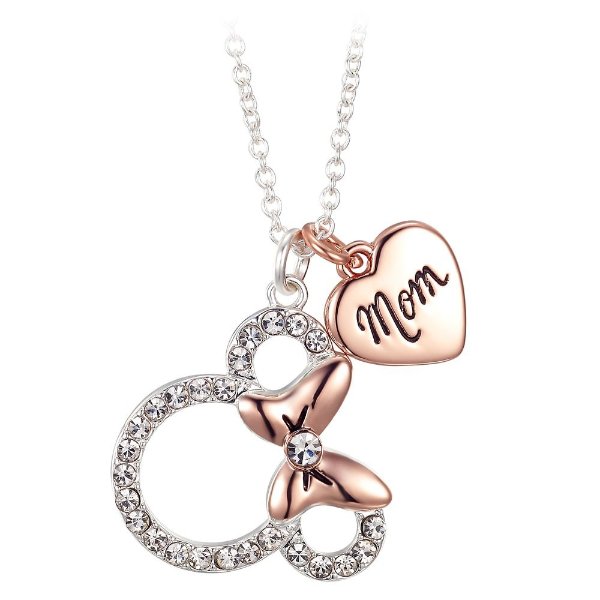 Minnie Mouse ''Mom'' Necklace | shopDisney