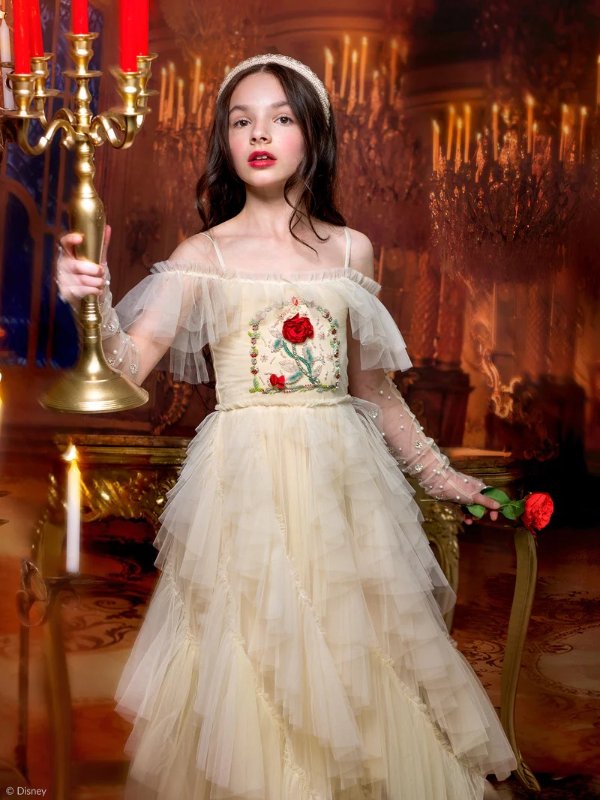 Disney x Tutu Du Monde 合作款 Belle 礼服裙