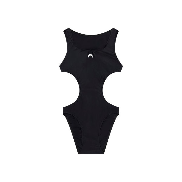 Moon Cut-Out Detailed Swimsuit