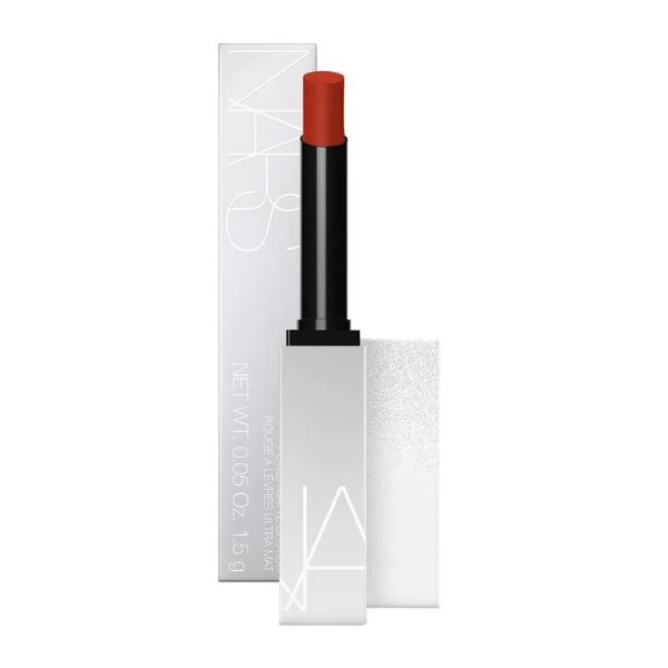 STARLIGHT POWERMATTE LIPSTICK (Dark Red Lipstick) | NARS