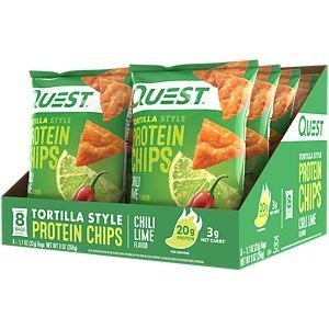 Quest Tortilla Protein Chips - CHILI LIME (8 Bags) by Quest Nutrition at the Vitamin Shoppe