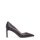 RILEY - POINTED PUMPS WITH STUDS BLACK KID LEATHER