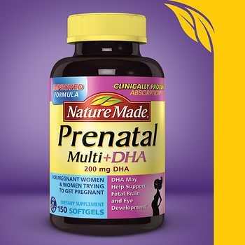 Prenatal Multi + DHA, 150 Softgels