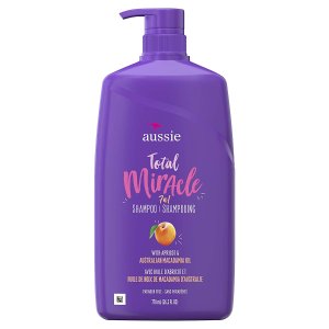Aussie Total Miracle Collection Shampoo, 26.2 Fluid Ounce @ Amazon