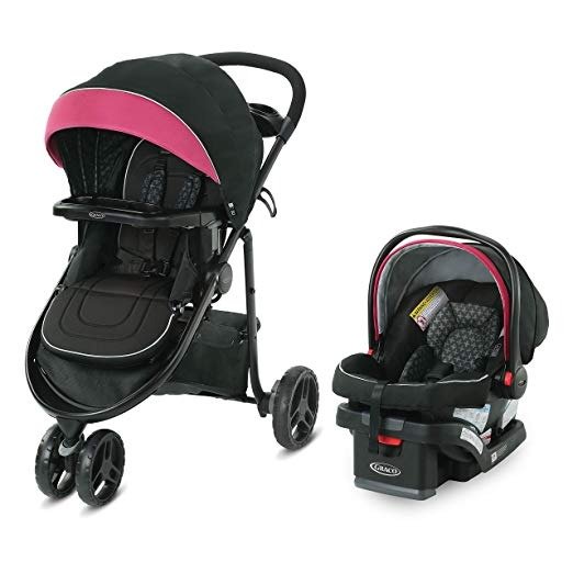 Modes 3 Lite DLX Travel System | Includes Modes 3 Lite DLX Stroller and SnugRide SnugLock 30 Infant Car Seat, Arbis