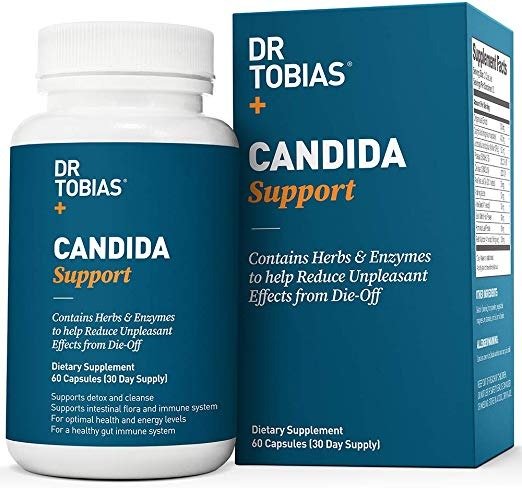 Candida Support - Extra Strength Candida Cleanse - with Herbs & Enzymes