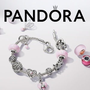 Pandora 饰品大促 日月同辉戒指、爱心粉钻、迪士尼系列