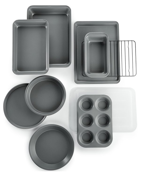 Martha Stewart Essentials 10-Pc. Bakeware Set, Created for Macy's