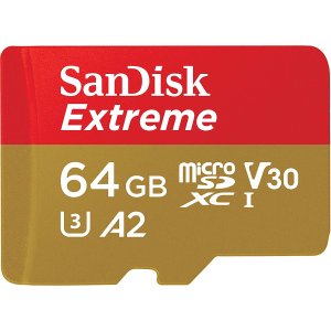 SanDisk 64GB Extreme microSD 内存卡