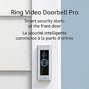 $174.99(原价$224.99)史低价：Ring Video Doorbell Pro 智能可视门铃（有线版）