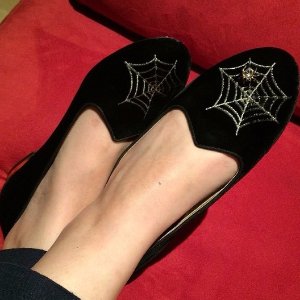 Charlotte Olympia Charlottes Web Flat Shoes  @ Saks Off 5th