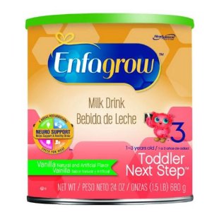 Enfagrow Toddler Next Step Vanilla Milk Drink - 24 oz Powder Can (Pack of 3)