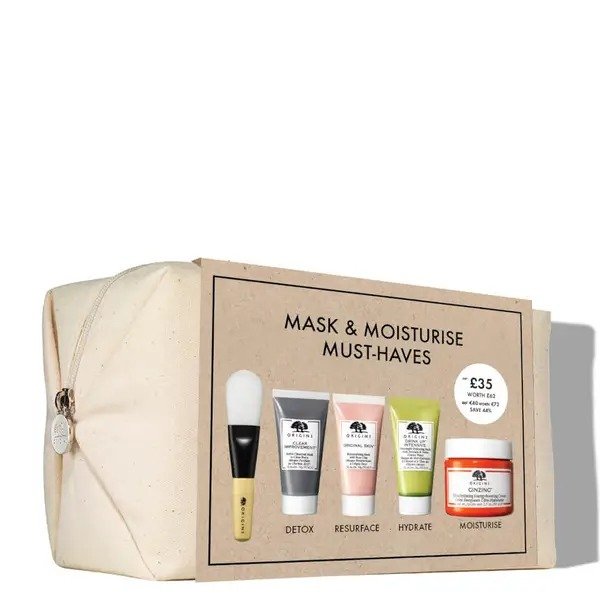 LOOKFANTASTIC Exclusive Mask and Moisturise Must-Haves Set (Worth £62.00)
