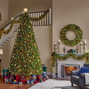 The Home Depot 圣诞树，圣诞装饰等促销