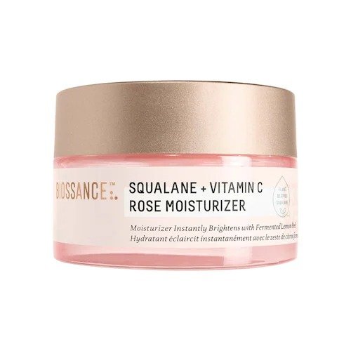 Squalane + Vitamin C Rose Brightening Moisturizer