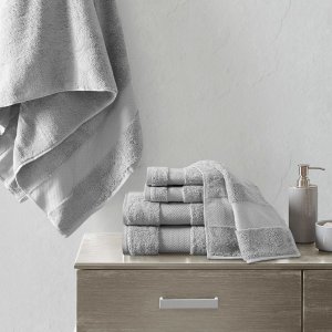 Turkish 6 Piece Bath Towel Set 