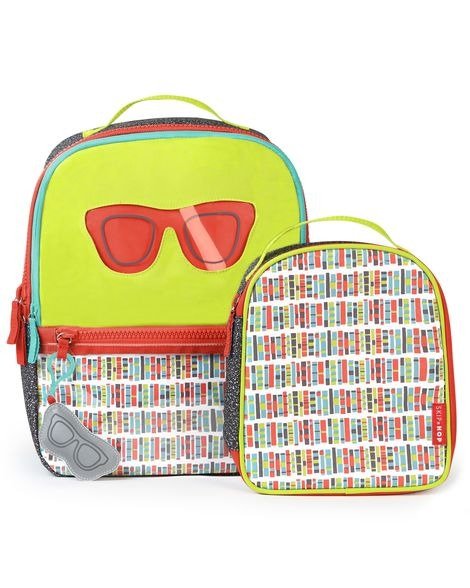 Forget Me Not Backpack & Lunch Bag - Glasses