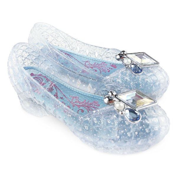 Cinderella Light-Up Costume Shoes for Kids | shopDisney