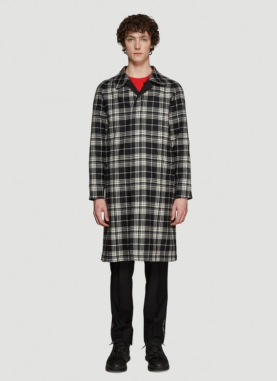 Burberry Check Print Wool and Cashmere Coat | LN-CC