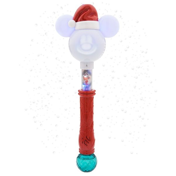 Mickey Mouse Holiday Light-Up Singing Snow Wand | shopDisney