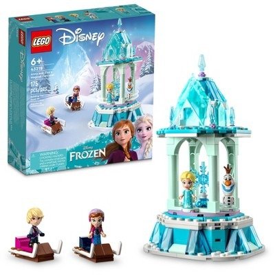 Disney Frozen Anna and Elsa's Magical Carousel Building Toy Set 43218